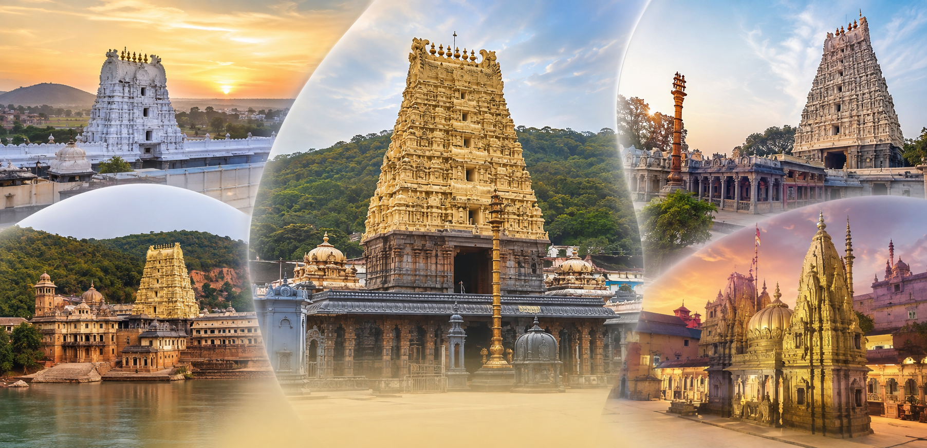 Devotional temple tour packages from Vizag
